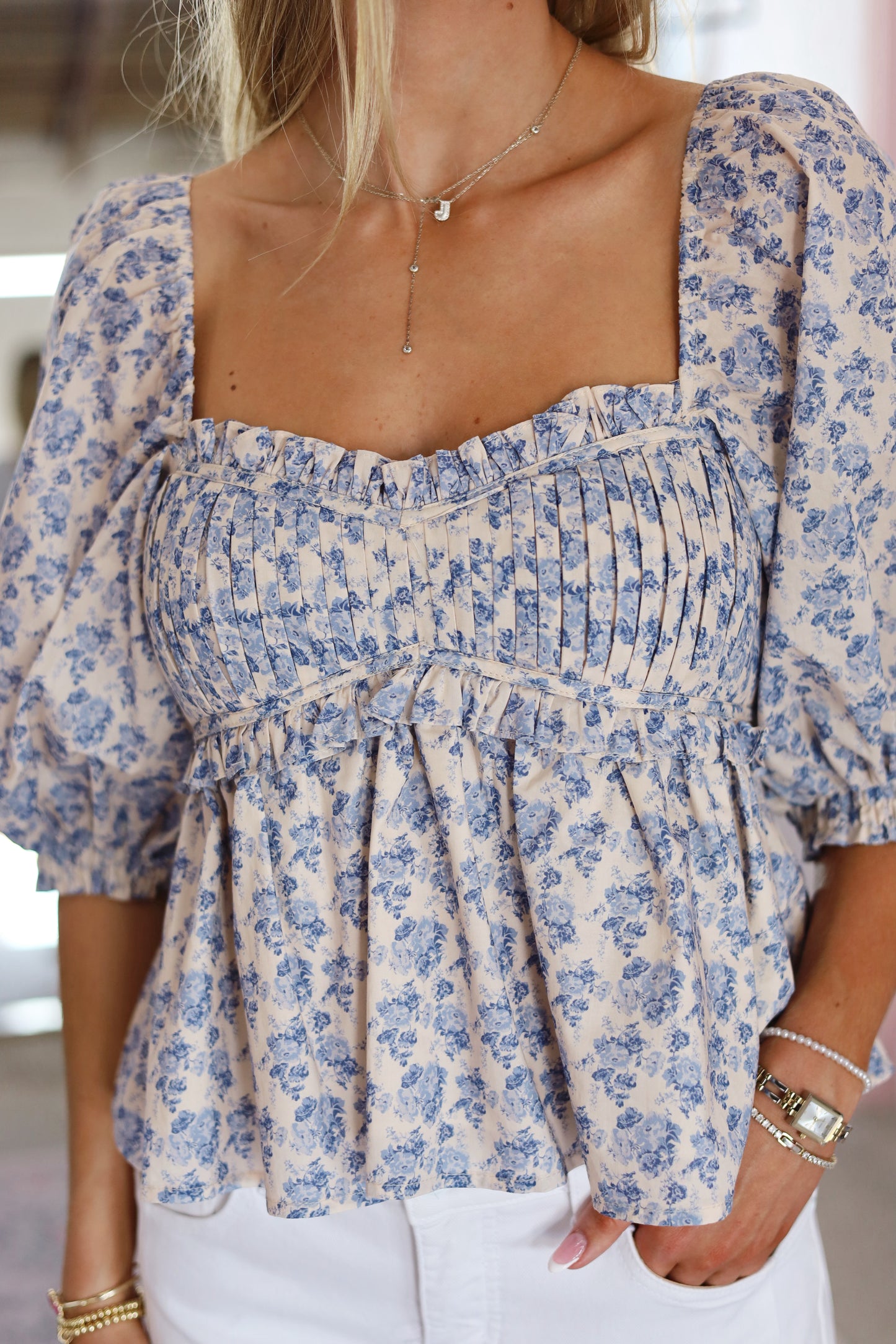 Frannie Babydoll Top