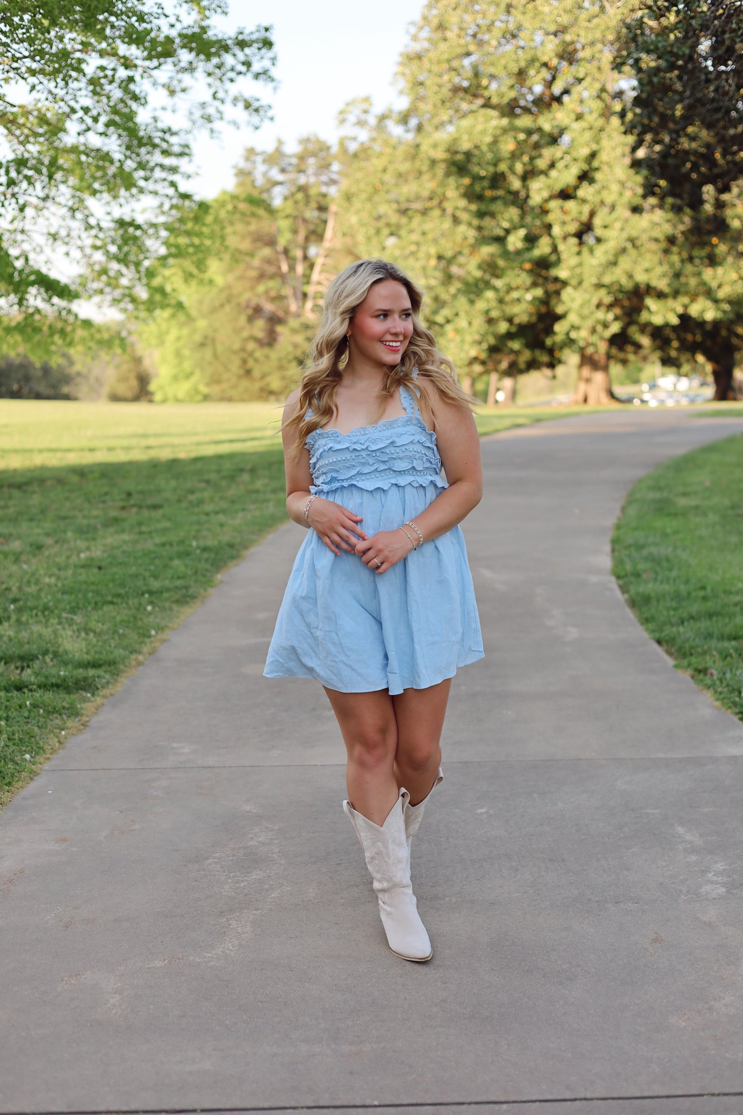 Sadie Ruffle Romper