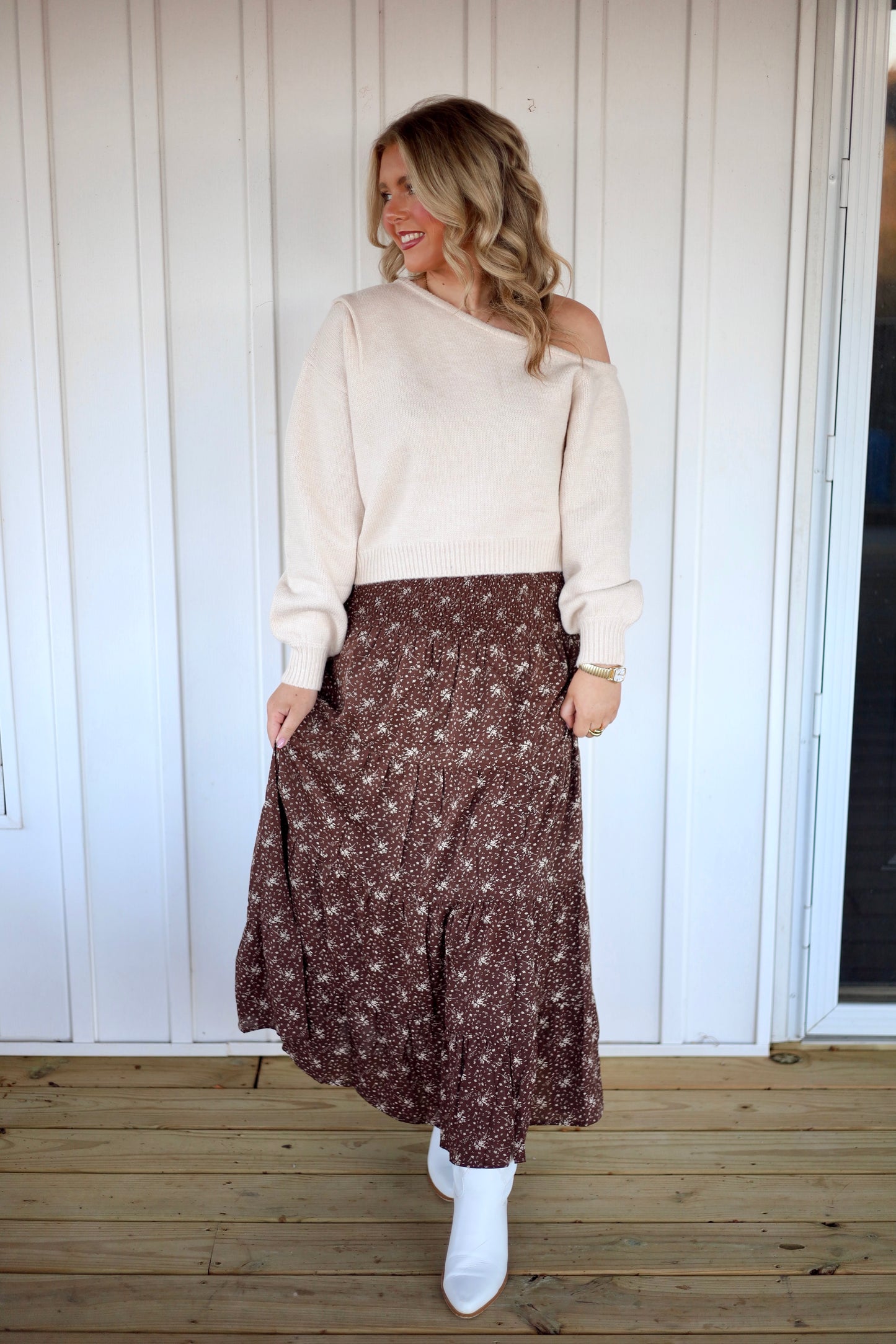 Eden Floral Skirt