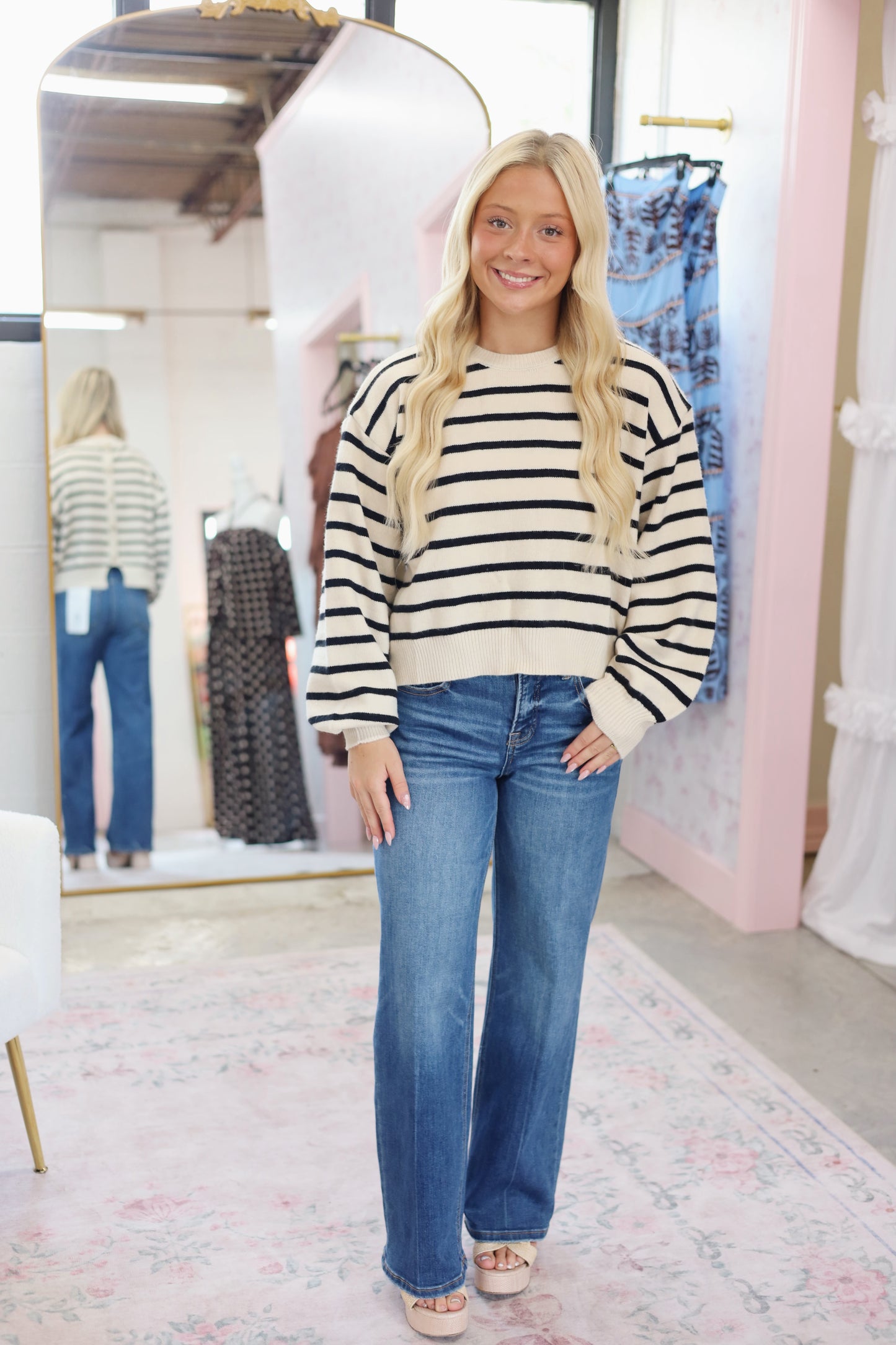 Nicole Button Back Sweater