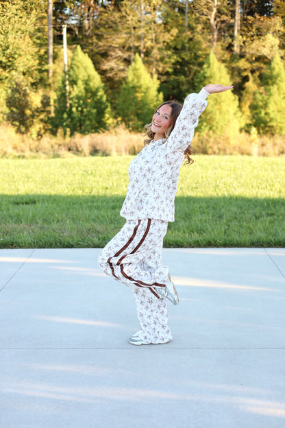 Madelyn Floral Sweat Set
