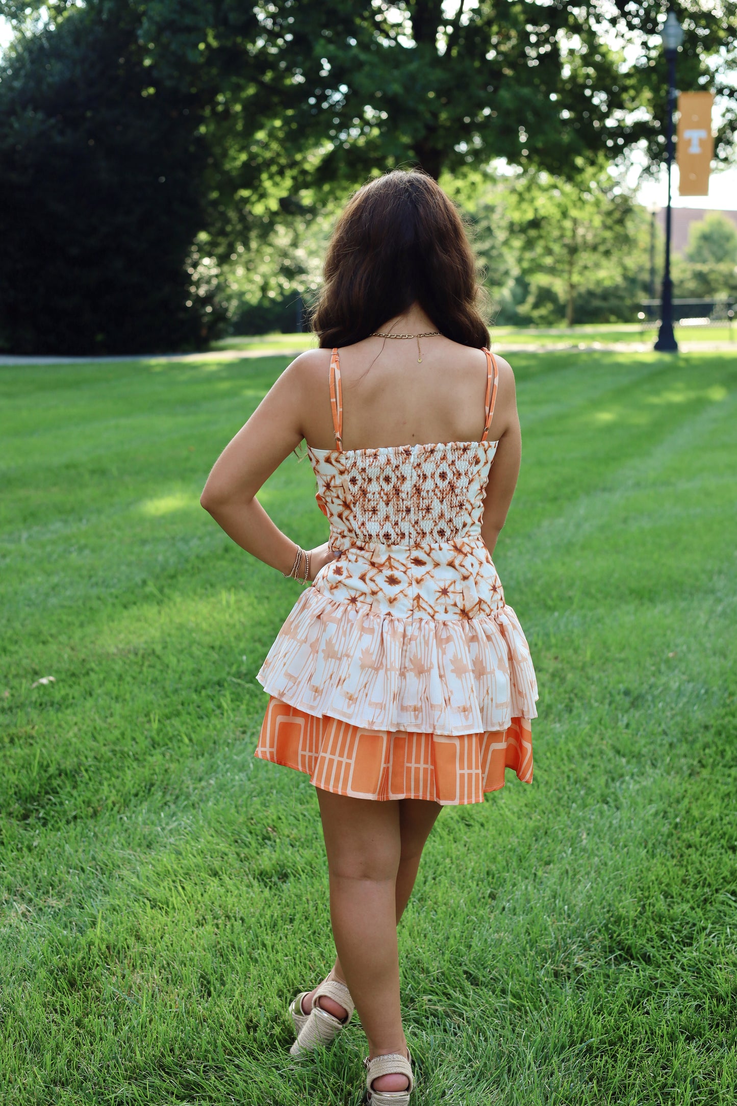 Camile Mini Dress- Orange