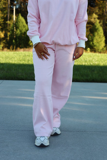 Raegan Pink Stripe Set