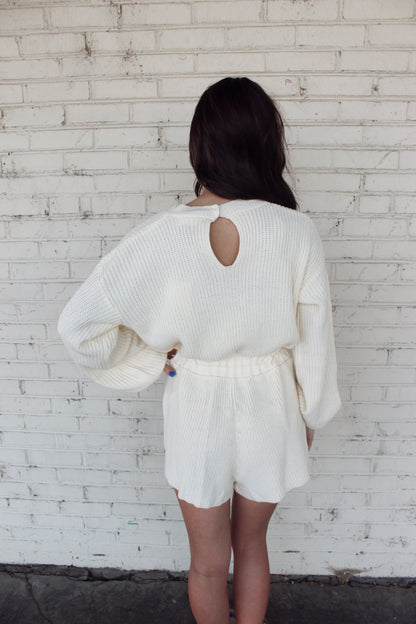 Mia Sweater Romper