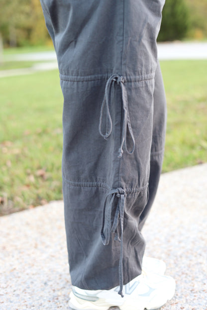 Ayla Ribbon Tie Jogger Pant