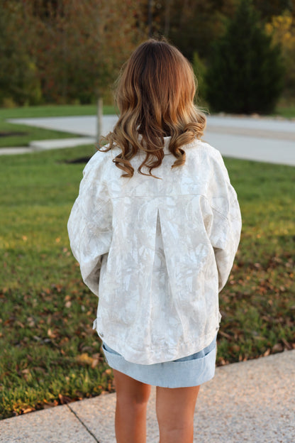 Valerie Oversized Camo Jacket