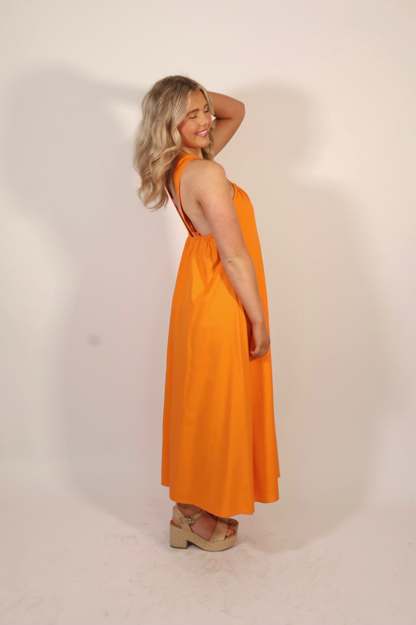 Orange Kiss Madi Dress