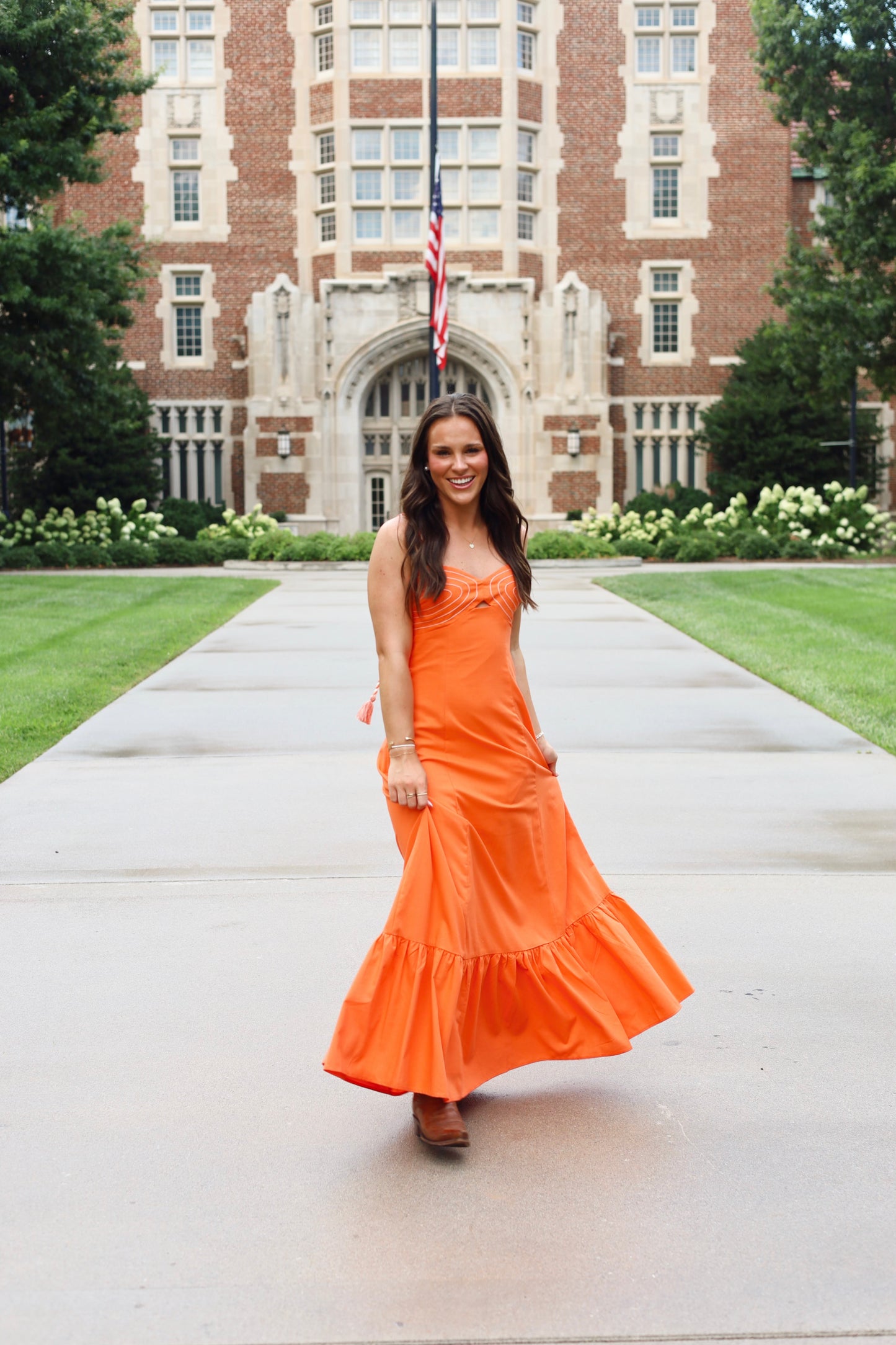 Braided Maxi Dress