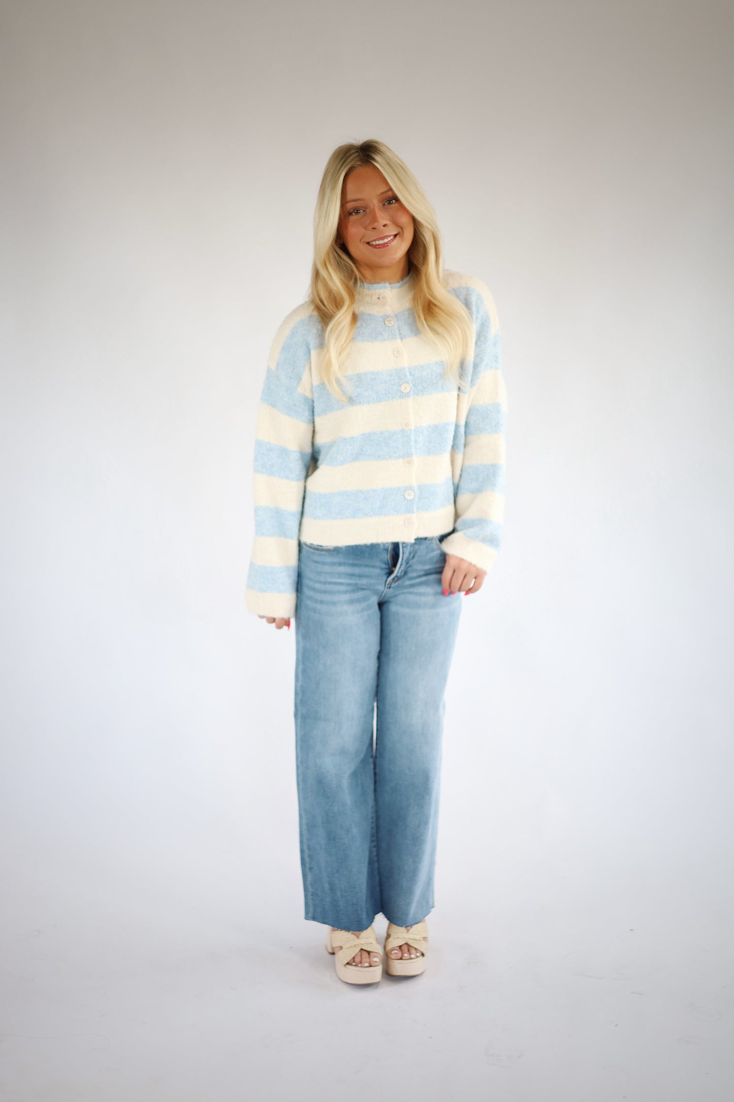 Skye Stripe Cardigan