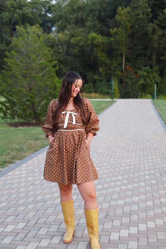 Hadley Polka Dot Mini Dress