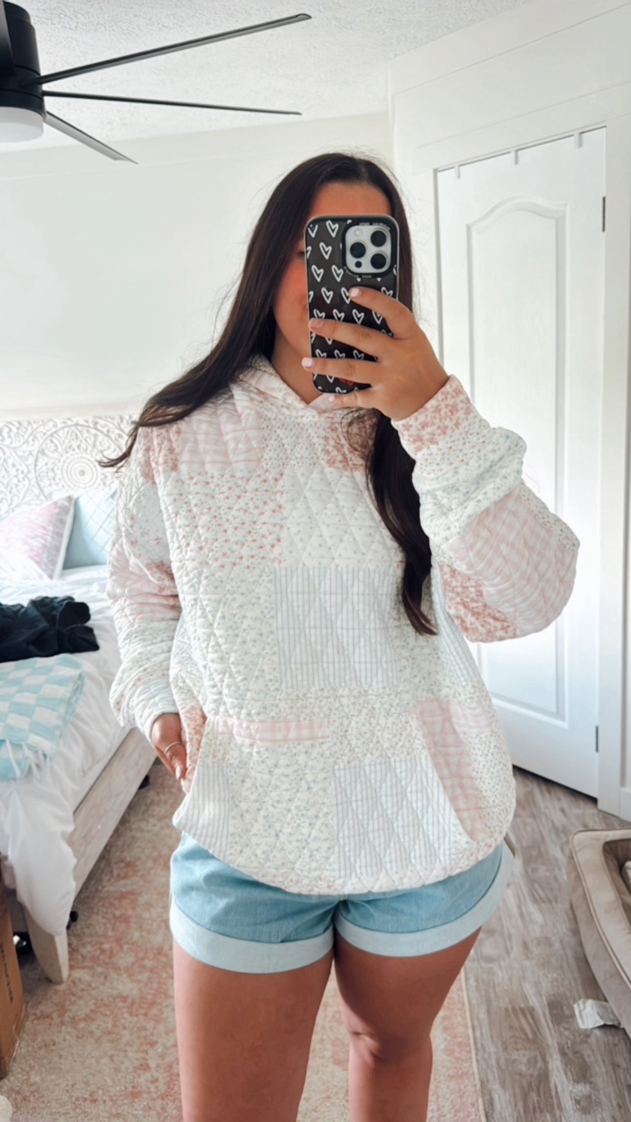 Hayden Quilted Hoodie