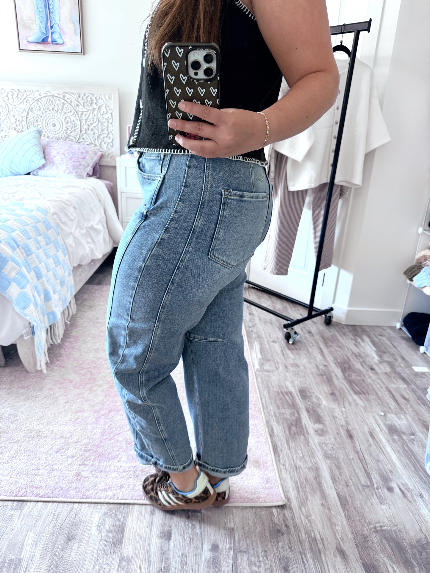 Callie Barrel Jeans
