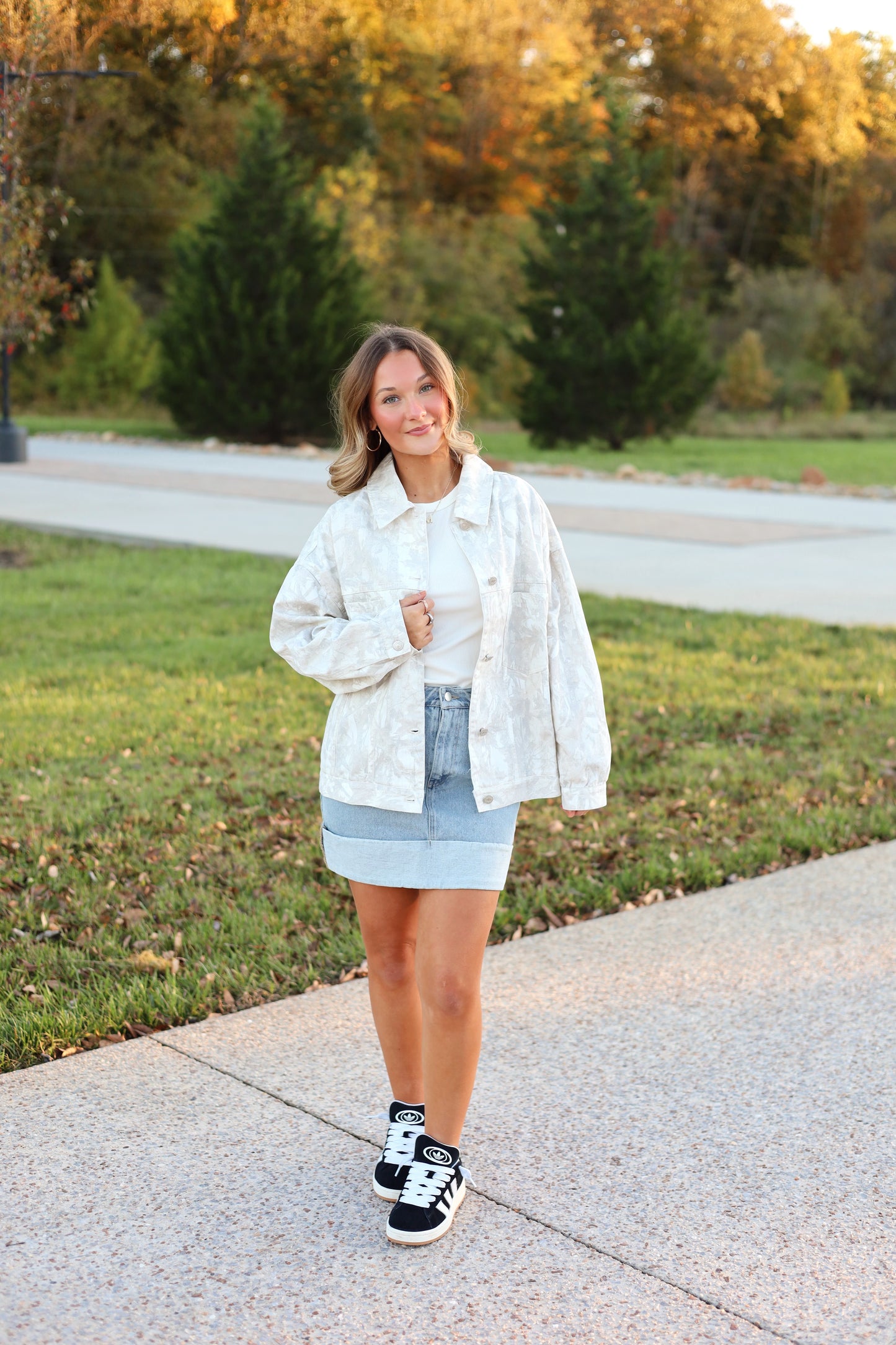 Valerie Oversized Camo Jacket