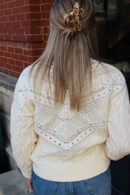 Katie Lace Detail Sweater