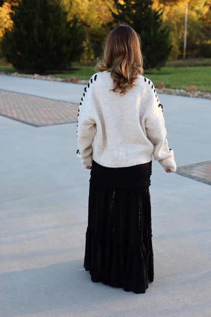 Eliana Lace Maxi Skirt