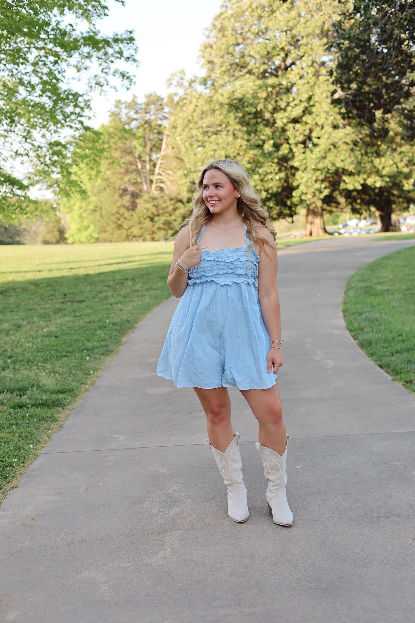 Sadie Ruffle Romper
