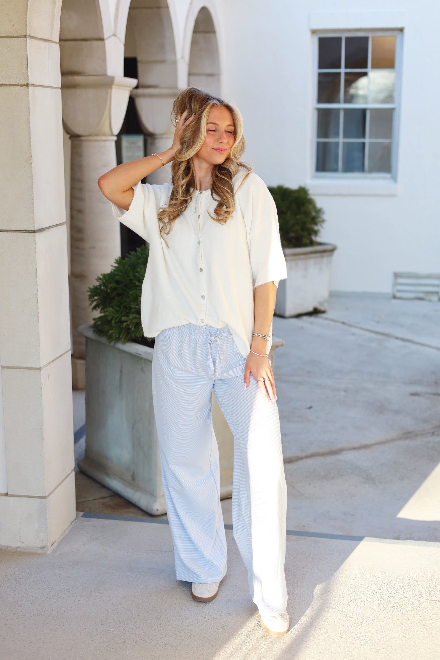 Frankie Stripe Lounge Pant