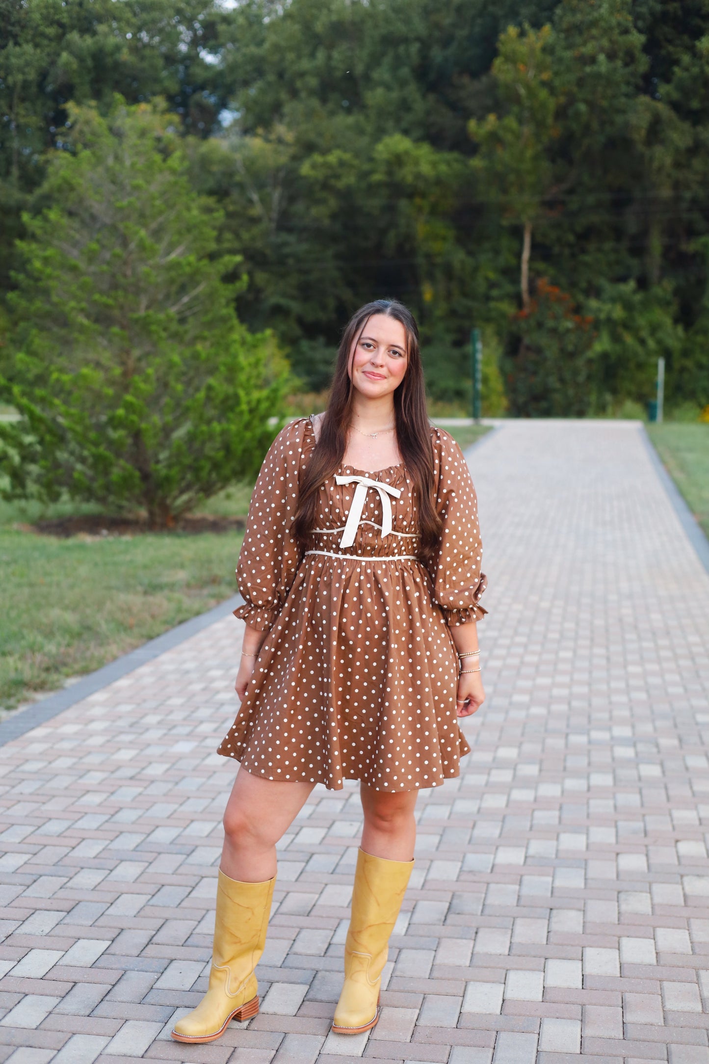 Hadley Polka Dot Mini Dress