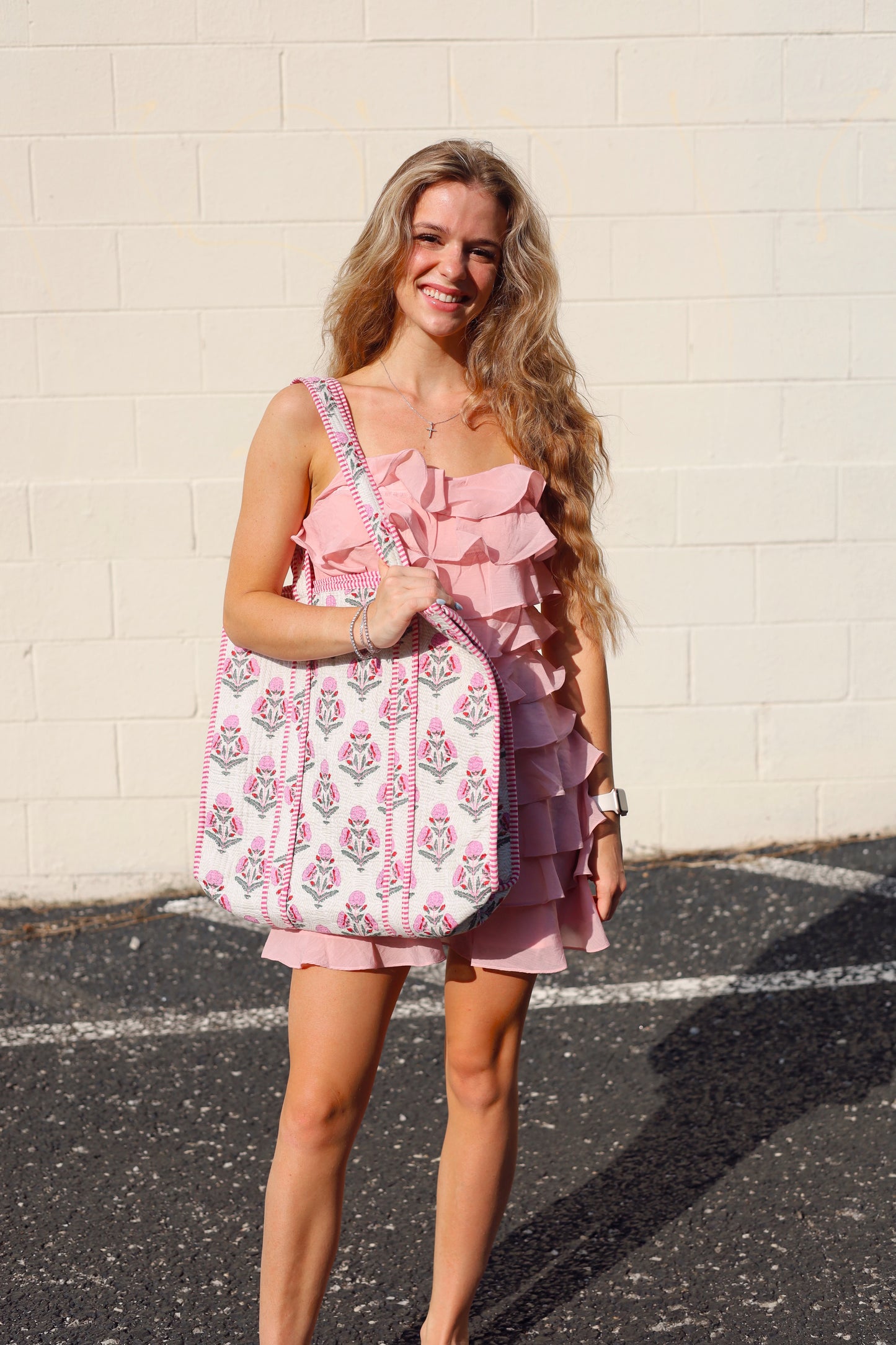 Handmade Cotton Quilted Bag