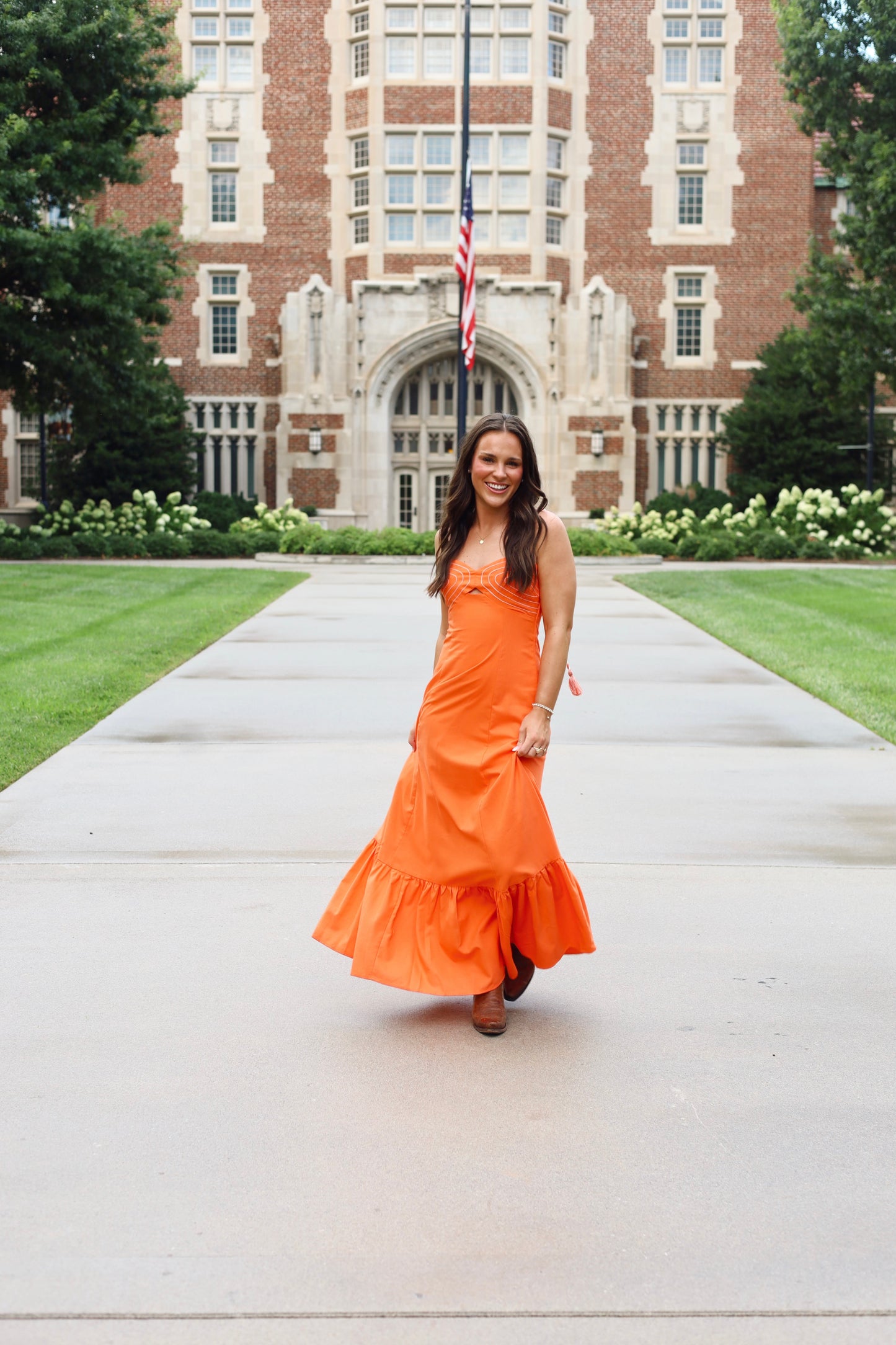 Braided Maxi Dress