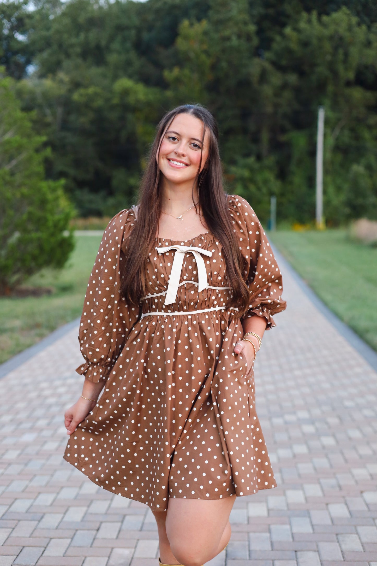 Hadley Polka Dot Mini Dress
