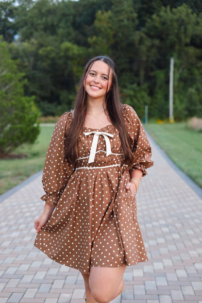 Hadley Polka Dot Mini Dress
