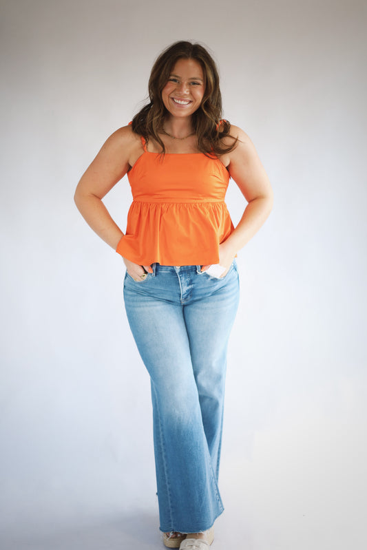 Rocky Top Peplum Tank