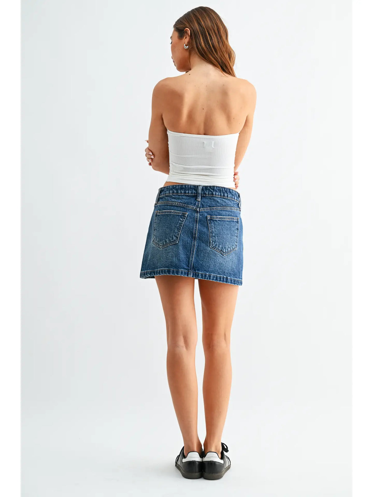 Mini Skirt w/ Slit