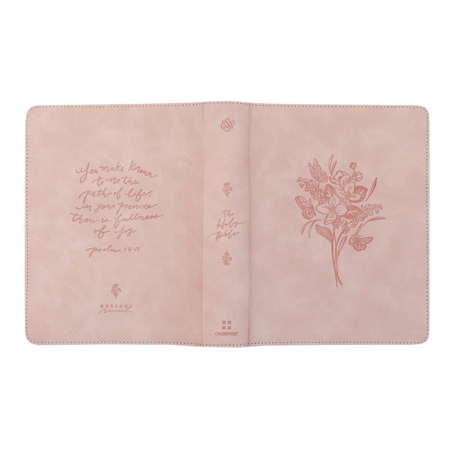 Blush ESV Journaling Bible