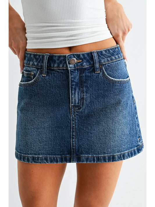 Mini Skirt w/ Slit