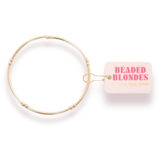 Beaded Blondes Mollie Bar Bracelet
