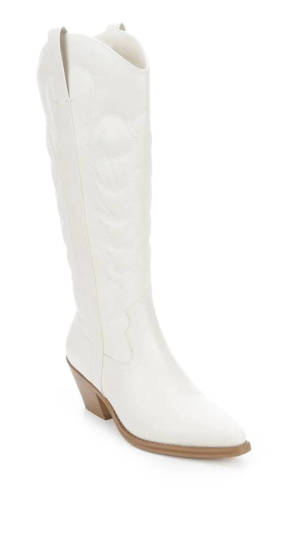 Matisse Dixie Western Boot White