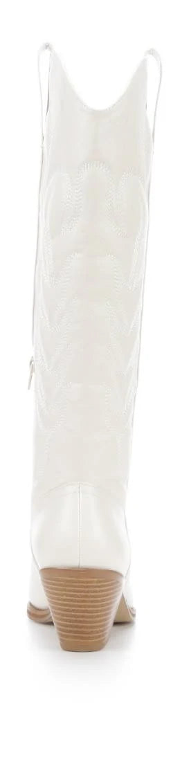 Matisse Dixie Western Boot White